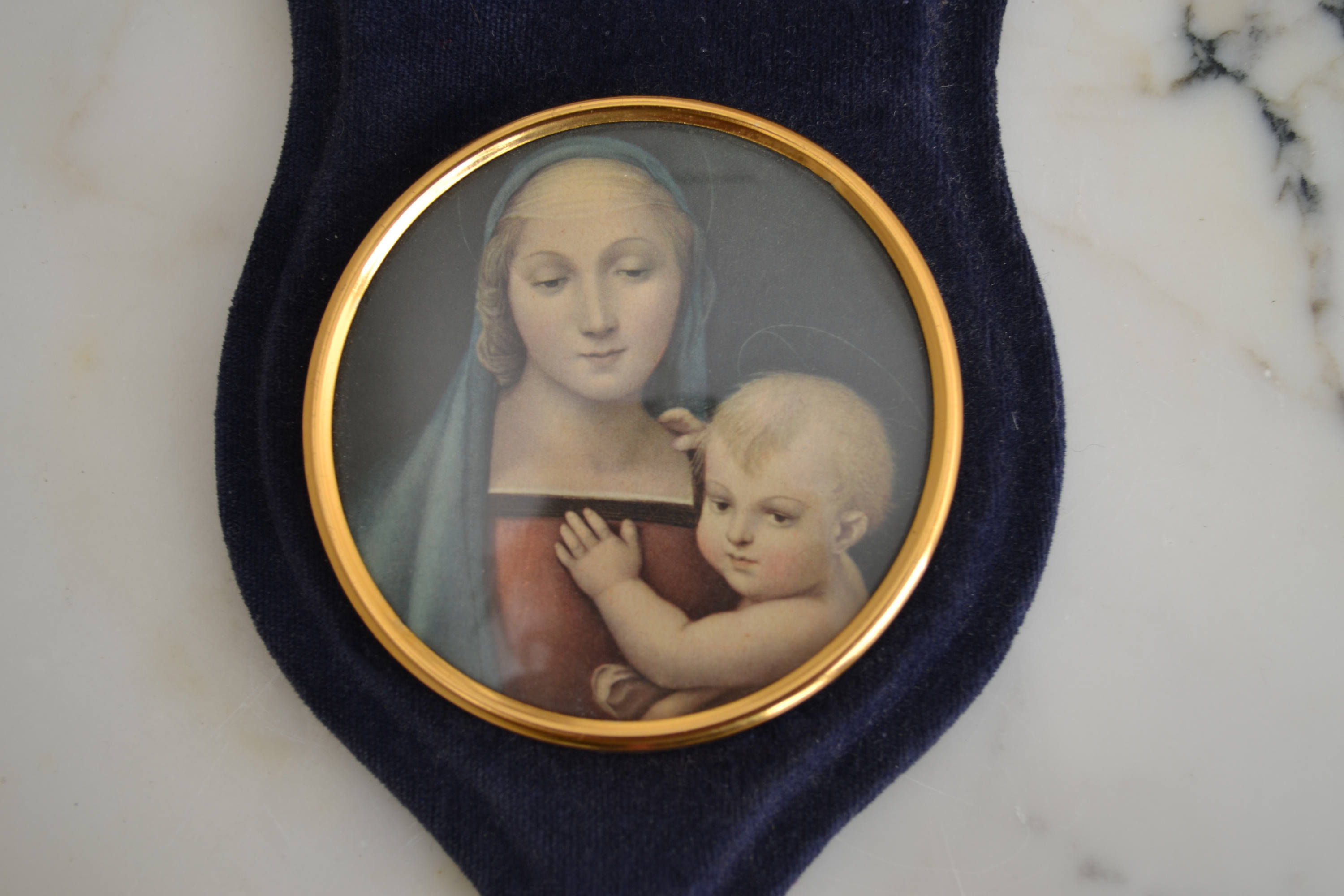 Vintage French Wall Hanging- Benissez Notre Maison - Bless Our 