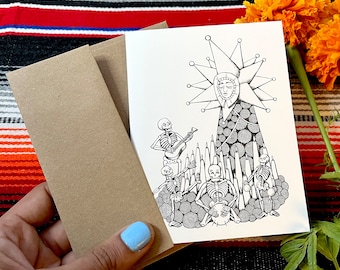 Greeting Card - "Inti Muerte"