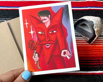Greeting Card - "El Diablo Encantador"