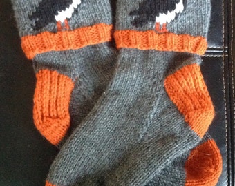 Newfoundland Puffin Socks