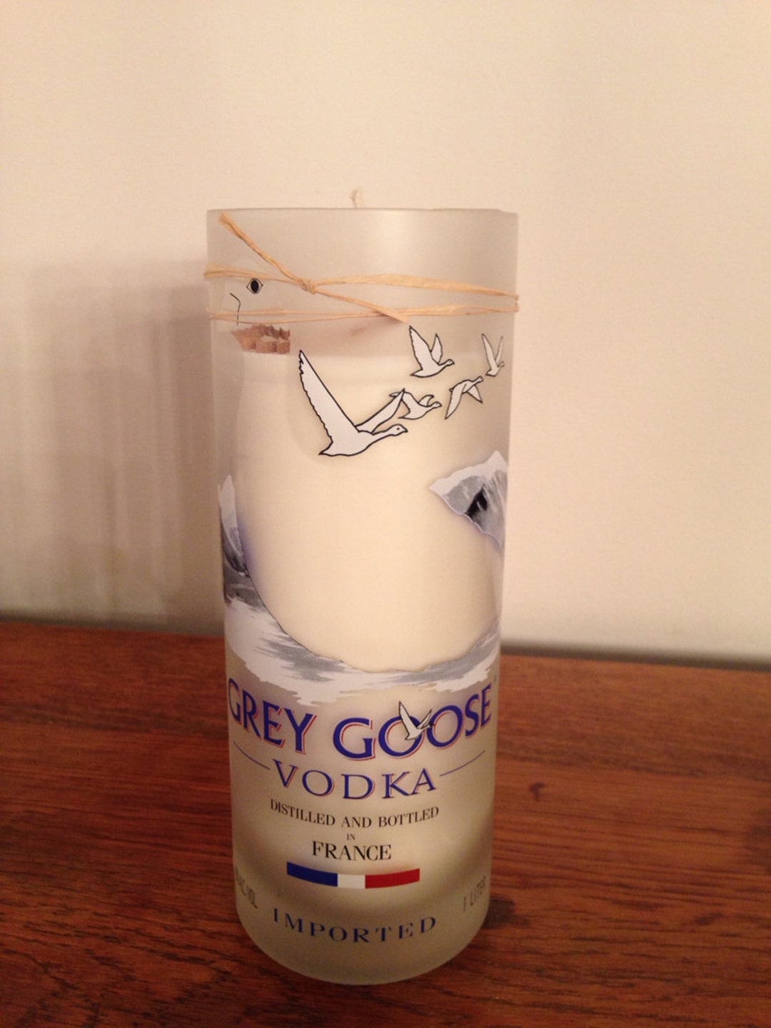 Grey Goose Vodka Bottle Candle Cover Set - Mid Cut – Gottles