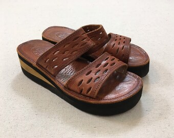 cute low wedge sandals