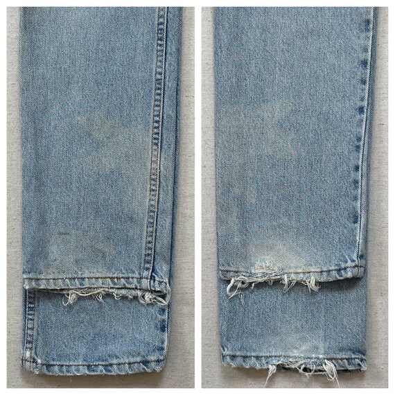 1990's, Levi's 505's in light wash - image 10