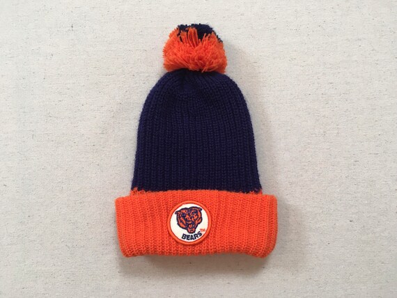 1980's Chicago Bears Pompom Ski Hat in 