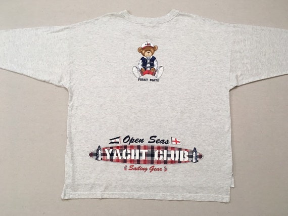 1990's, First Mate, Yacht Club, Teddy Bear, long slee… - Gem