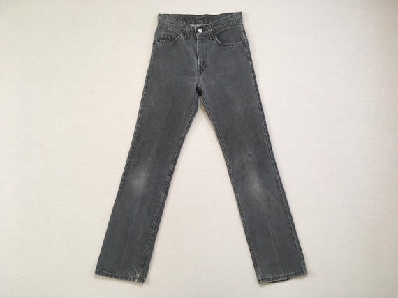 1990's, straight leg, Levi's in gray