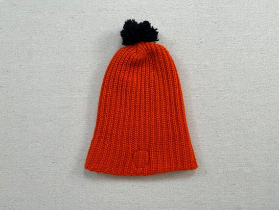 1980's, Bengals, pompom hat in orange with black - image 5