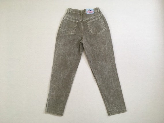 1990's, Mom jeans, in gray-brown acid wash, by Jo… - image 8