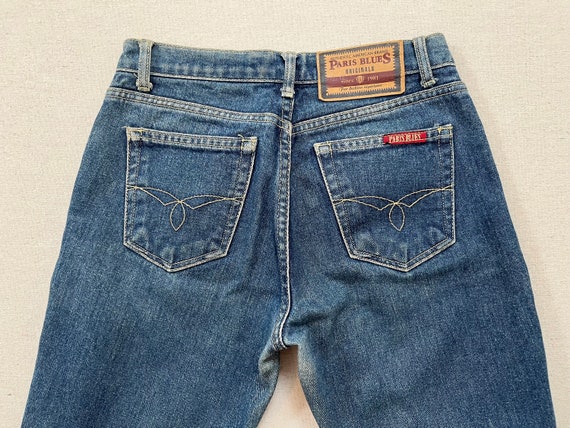 Jeans X2 Low Rise Flare Leg - Taille 0 Long, Bleu, Occasion Très Bon état, Style Années 70