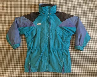 1990's, Columbia, Williwa, ski parka, with zip in/out, reversible, liner jacket, Women's size Small