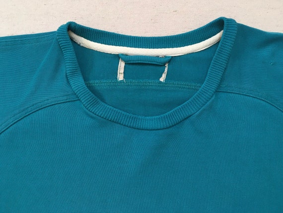 1980's, thick, jersey knit, long sleeve tee, in t… - image 2