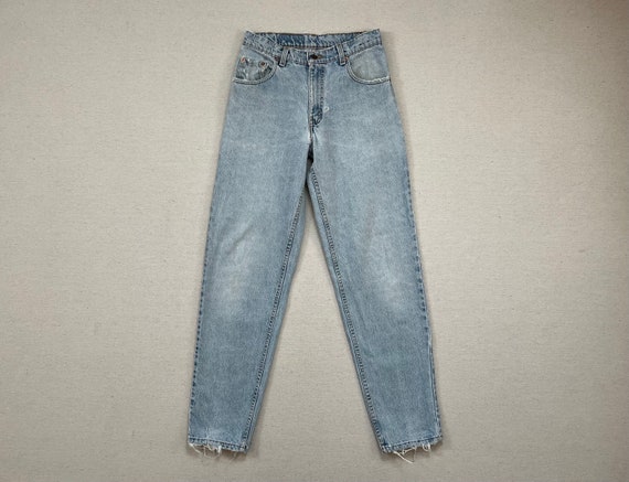 2000'S Levi's 560 Loose Fit Tapered Leg Denim Pants, Men's Size 36 cotton Blue type light blue Vintage Second Hand