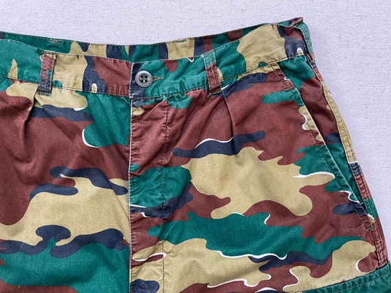 1995, pleated front, cargo, pants in camouflage - image 4