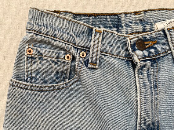 1990's, Levi's 505's in light wash - image 3