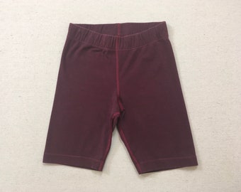 1990's, wide waistband, bike shorts, in eggplant, by Speedo