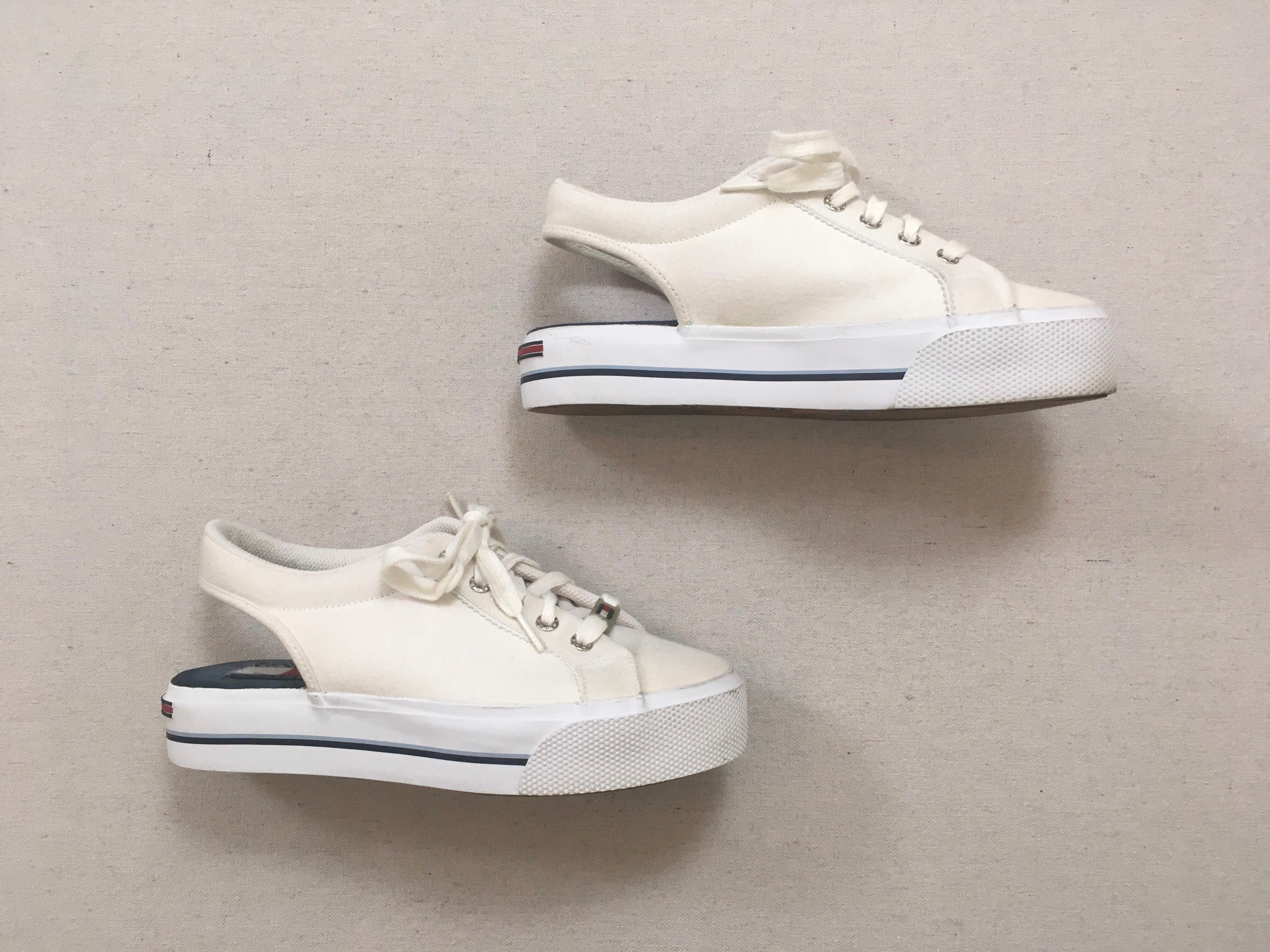 Tommy hilfiger slingback clearance trainers