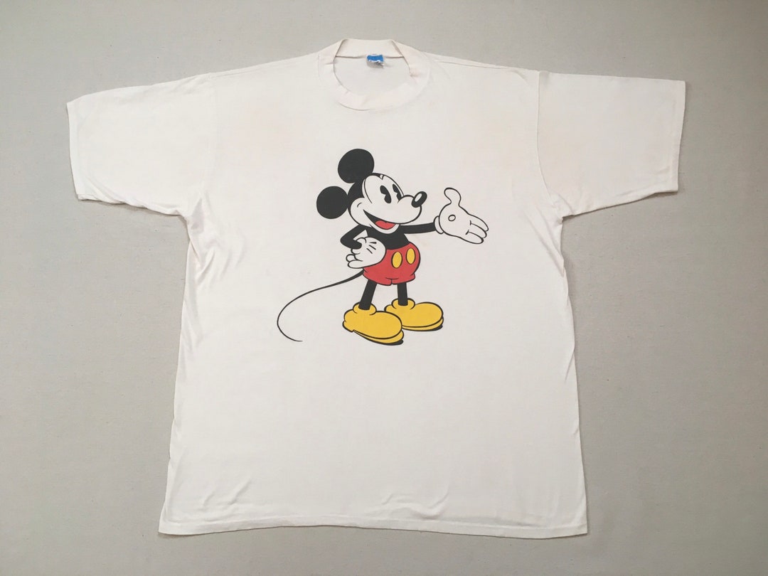1980's, Classic, Mickey Mouse, Nightshirt - Etsy