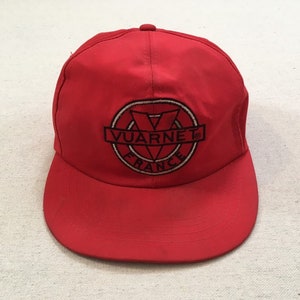 1980&#39;s, Vaurnet France, snapback hat, in red
