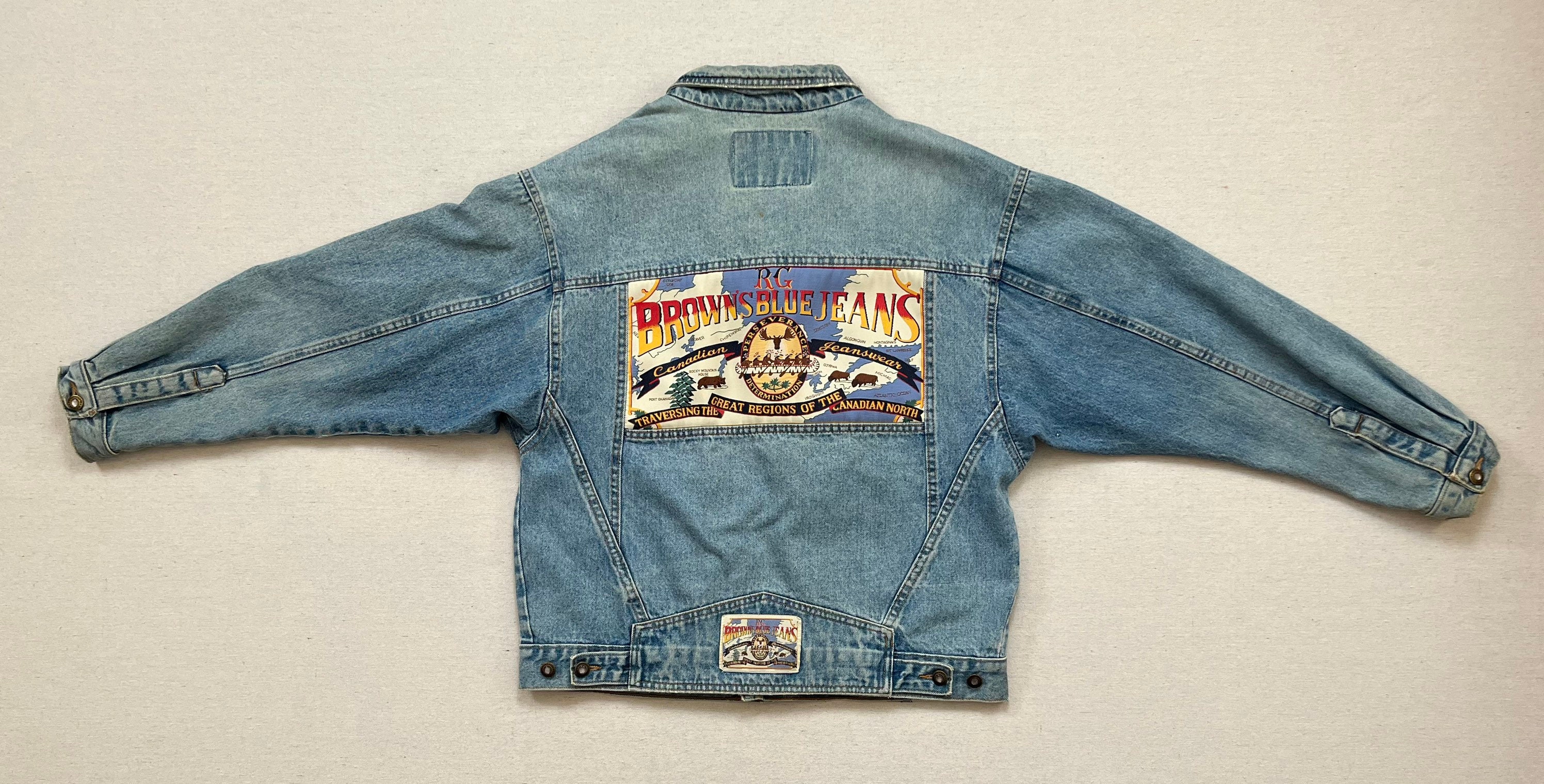 1990's, RG Brown's Blue Jeans, Denim Jacket -  UK