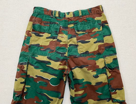 1995, pleated front, cargo, pants in camouflage - image 9