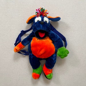 1997, plush Raggs backpack