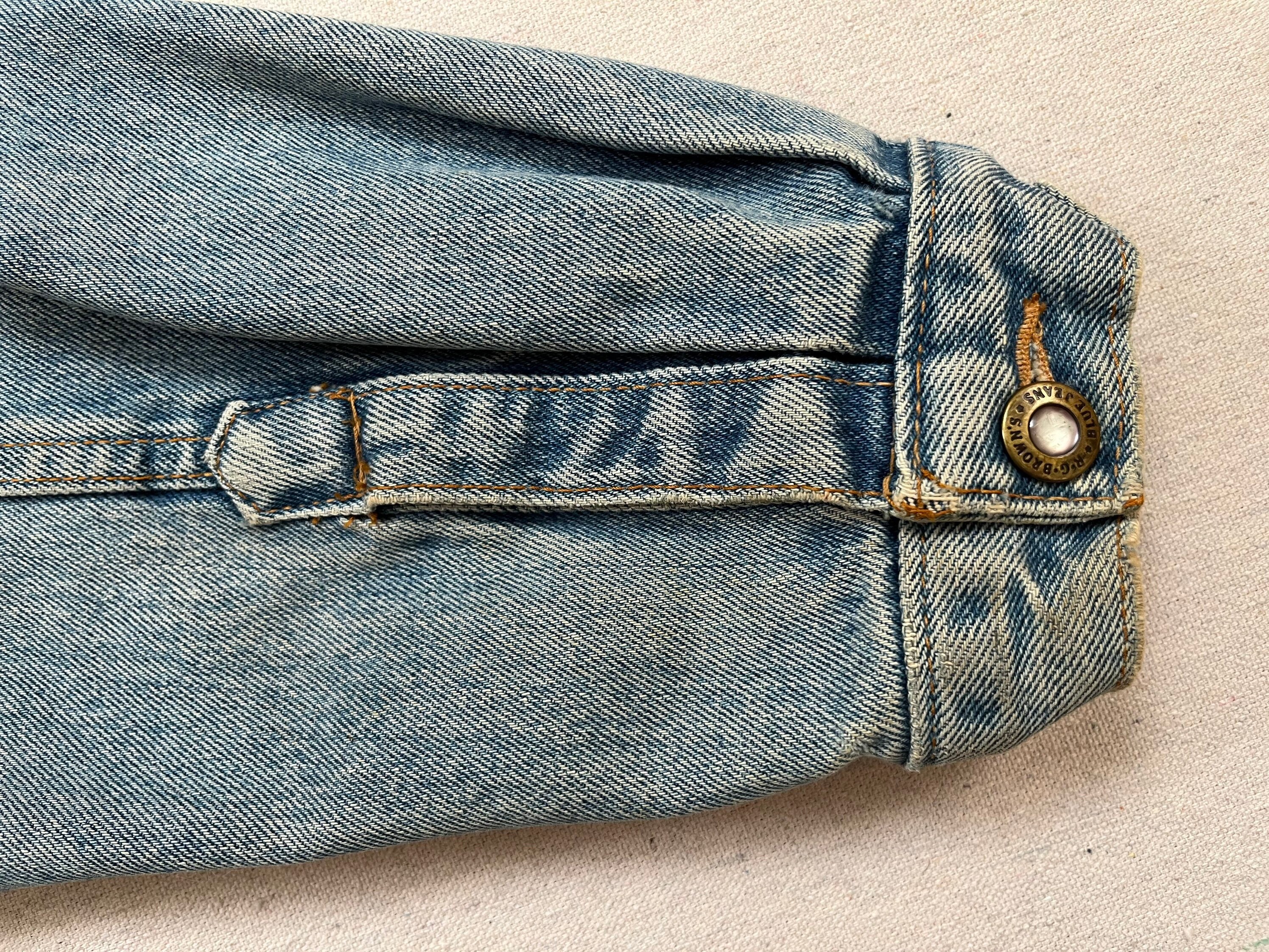1990's, RG Brown's Blue Jeans, Denim Jacket -  Canada