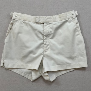 1980&#39;s, tennis, short shorts, in white, by Nike