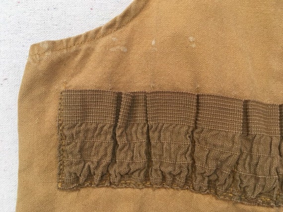 1960's, canvas hunting vest, in tan, by Blue Bill - image 3