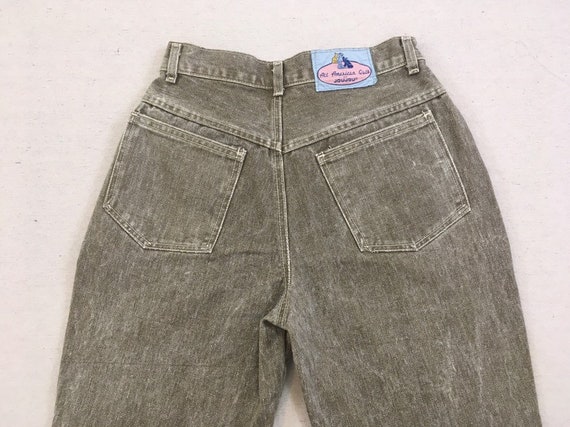 1990's, Mom jeans, in gray-brown acid wash, by Jo… - image 9
