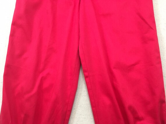 1980's, cotton, high waist, snap leg pants, in fu… - image 6