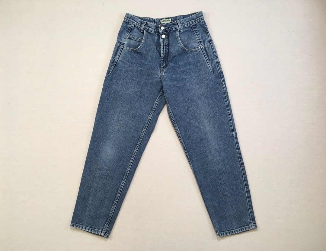 1990's Baggy Tapered Leg Guess Jeans - Etsy