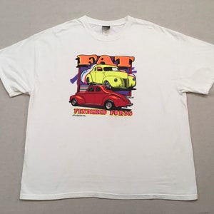 1990&#39;s, &quot;FAT Fendered Fords&quot; white tee
