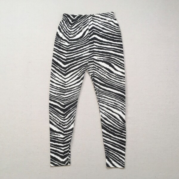 Zebra Print Pants Etsy