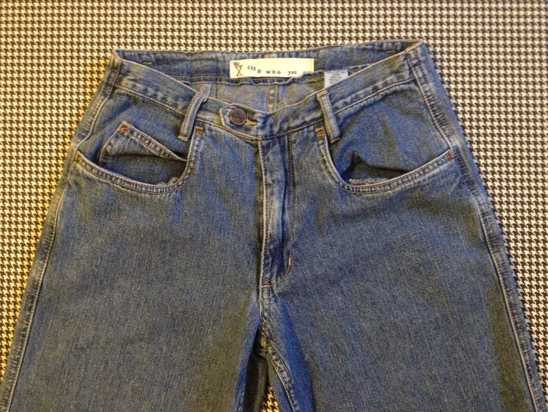 1990's wide leg soft denim GX jeans Women's size | Etsy