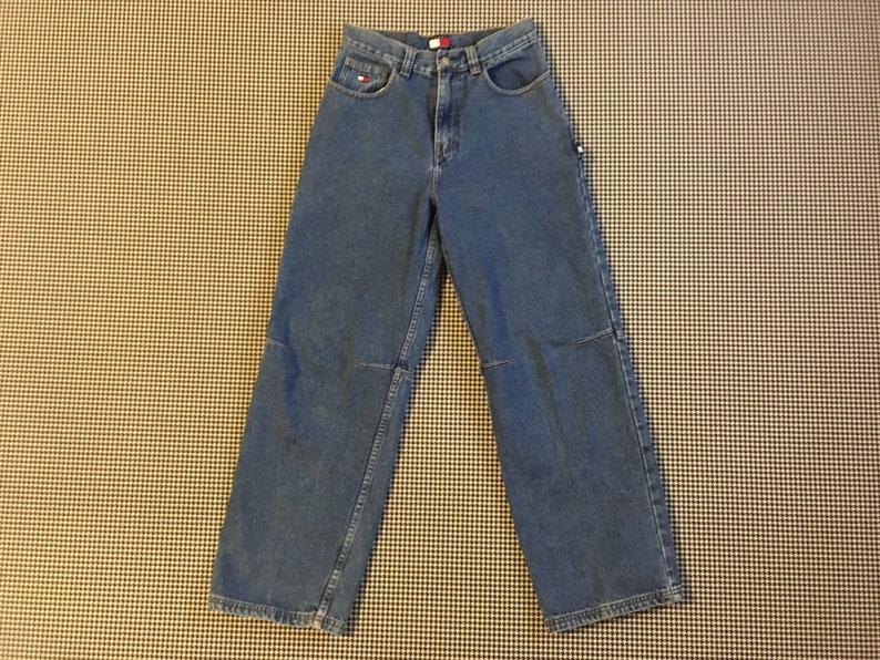 tommy hilfiger wide leg jeans
