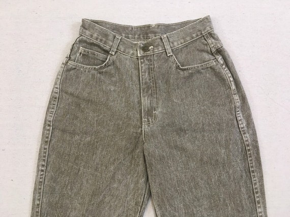 1990's, Mom jeans, in gray-brown acid wash, by Jo… - image 2