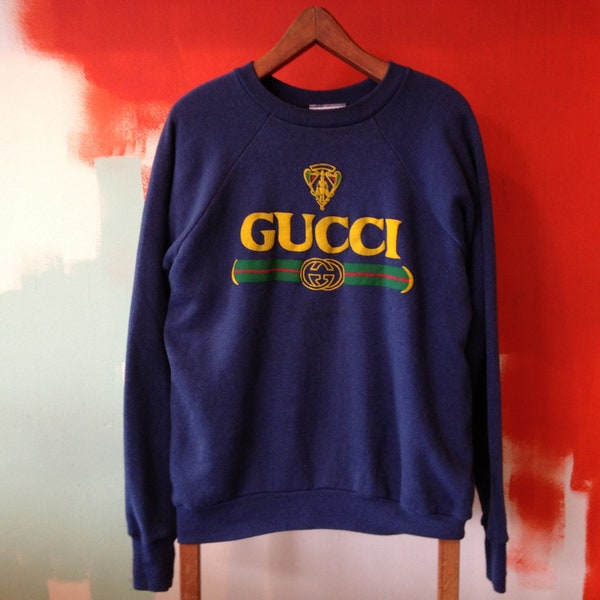 bootleg GUCCI sweatshirt from the 80's.