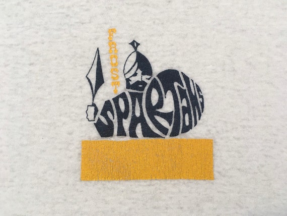 1970's, paperthin, "Frost Spartans" ringer tee, i… - image 2