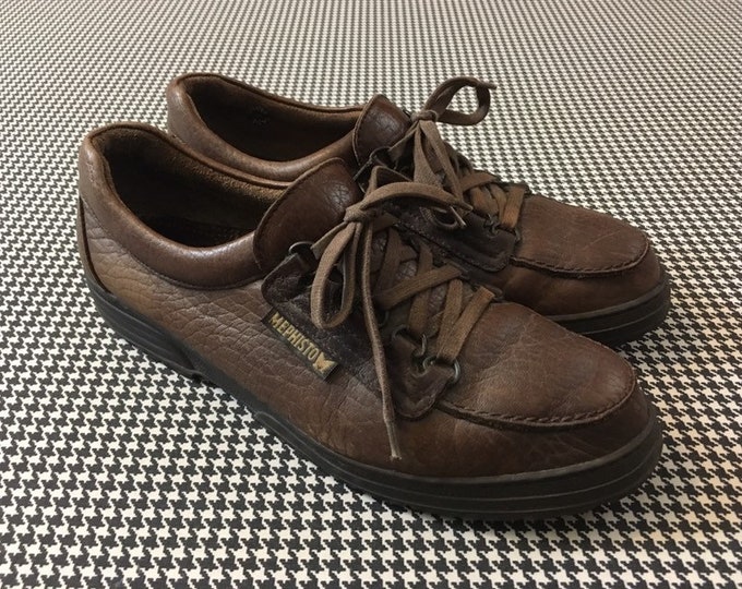 1990's, Mephisto Trampolins, in Dark Brown, Leather, Women's Size US 9 ...