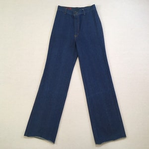 1970&#39;s, high waist, wide leg, jeans, by Brooklyn Britches