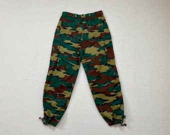 1995 Pleated Front Cargo Pants in Camouflage 