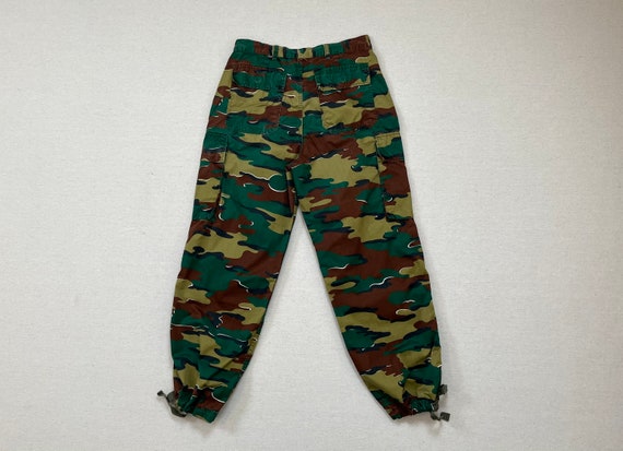1995, pleated front, cargo, pants in camouflage - image 8