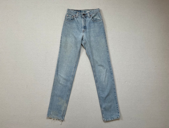 1990's, Levi's 505's in light wash - image 1