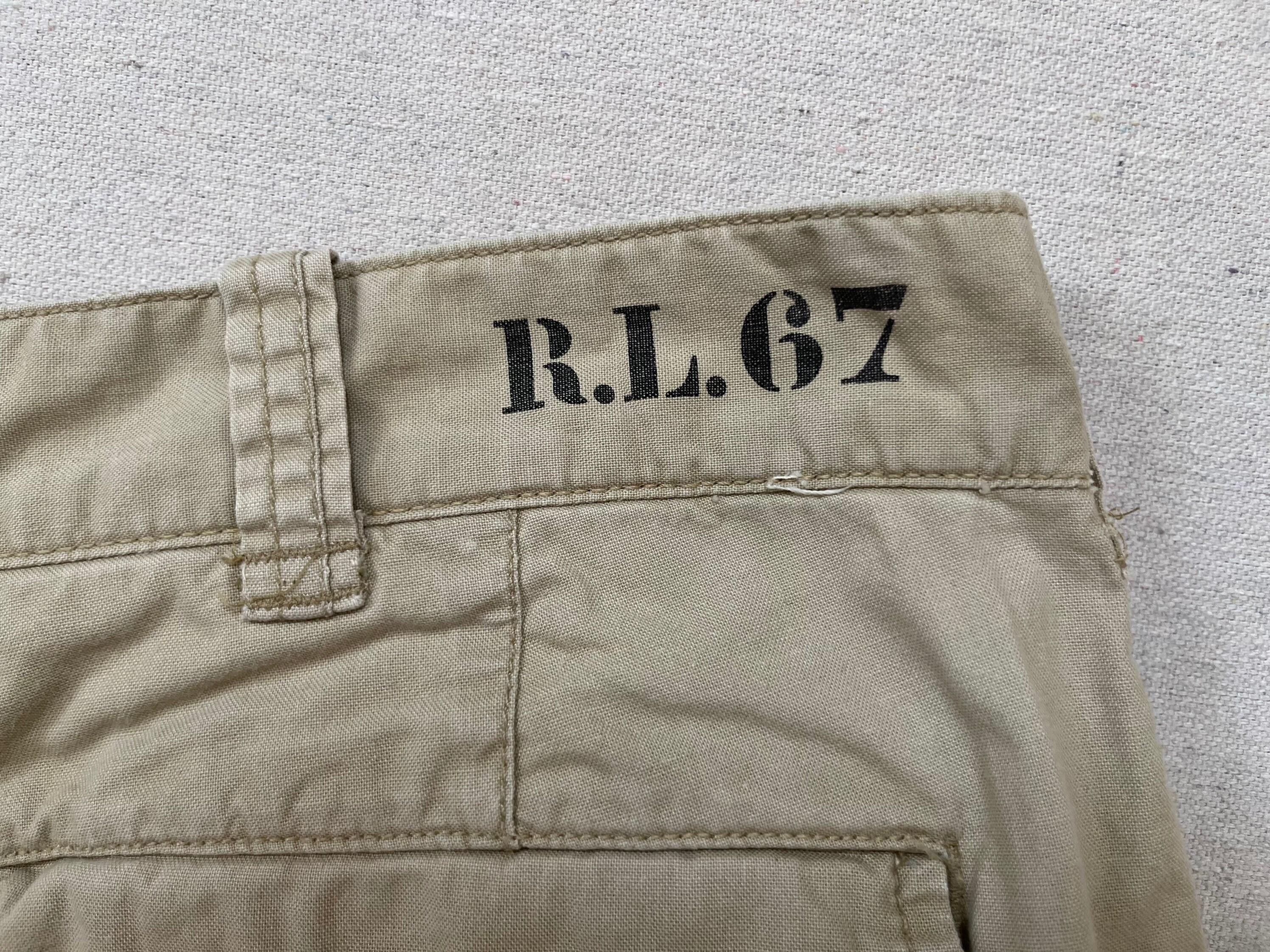 2000's, Baggy, Cargo Pants in Khaki by Ralph Lauren Polo