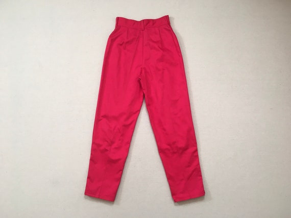 1980's, cotton, high waist, snap leg pants, in fu… - image 9