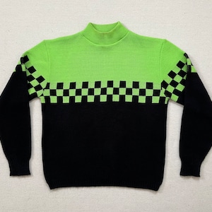 Black and neon jumper deals