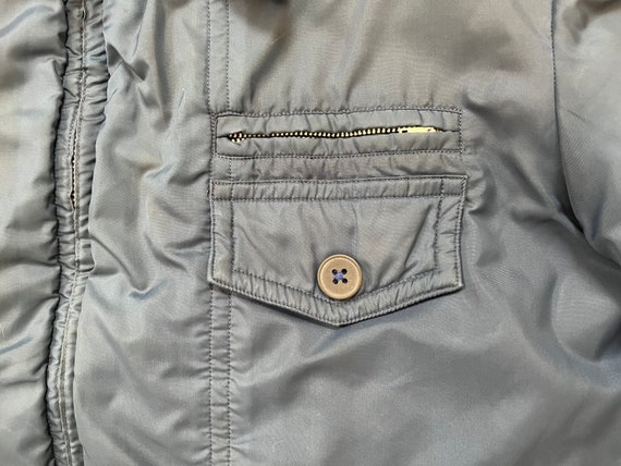 1970's, pile fleece lined, nylon, zip front jacke… - image 5