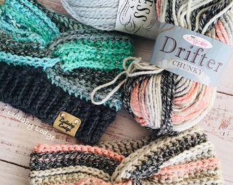 Crochet Earwarmer PDF PATTERN, quick & easy crochet earwarmer pattern,