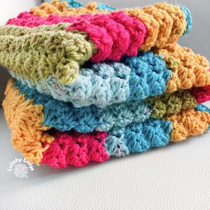 PDF PATTERN Make this cute yarn cakes crochet baby blanket Instant digital download... image 5