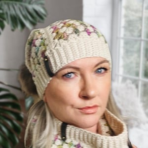 Grandma Square Beanie Häkelanleitung & Video-Anleitung - Größen Preemie bis L Erwachsene - Einfach zu folgen wunderschön gestaltete PDF, digitaler Download